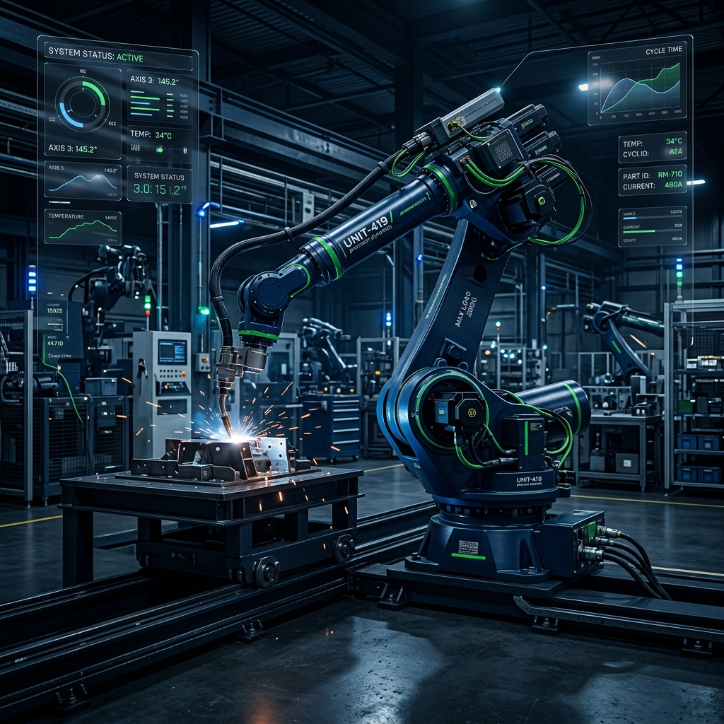 High-tech industrial automation